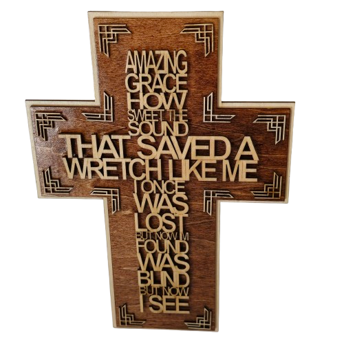 Amazing Grace Lyrics cross